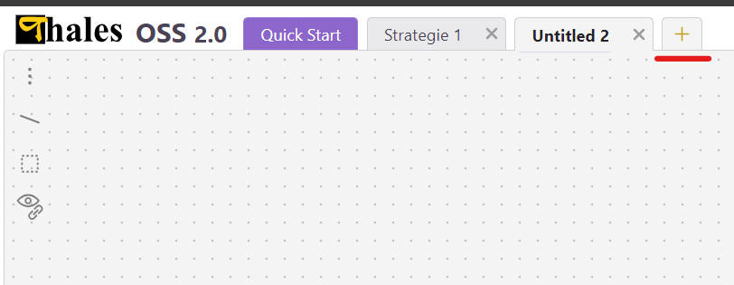 Open a new Dashboard using the + symbol.